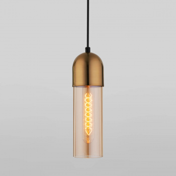 Подвесные светильники янтарный Е27х1х60Вт (4кв.м)