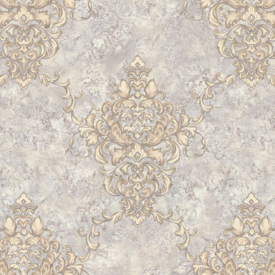 7205-11 Обои флизелиновые Demetra, мотив бежевый 1,06x10,05м