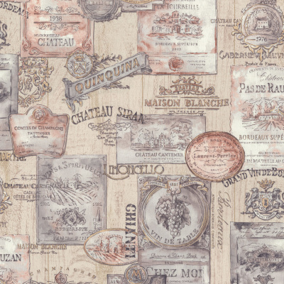 7220-02 Обои флизелиновые Bordeaux, мотив бежевый 1,06x10,05м