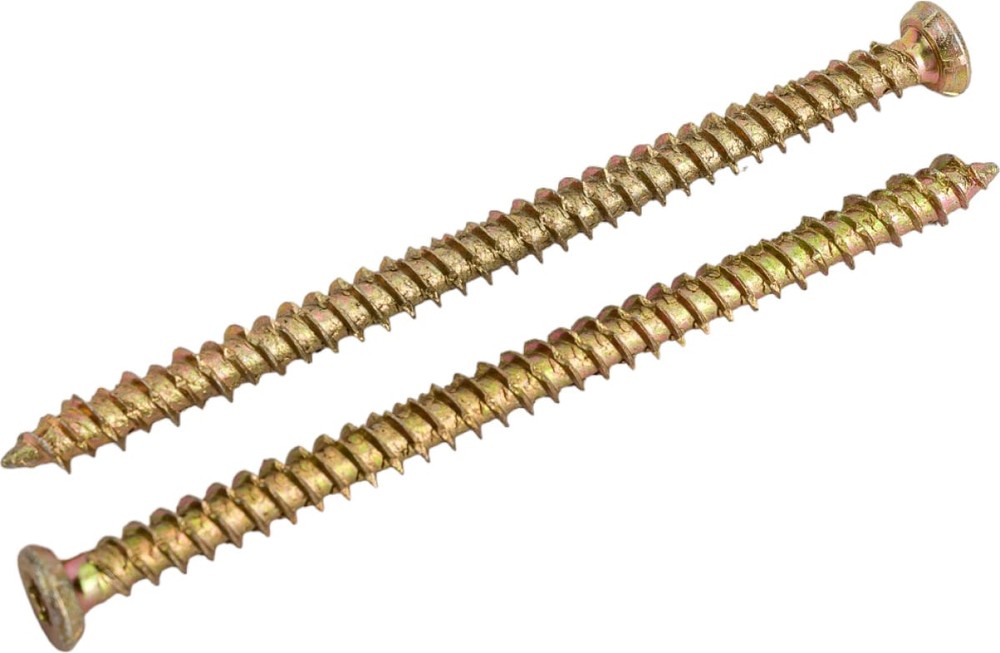 3-0010201 Шуруп по бетону 7,5 x112мм (4 шт) - пакет СФ