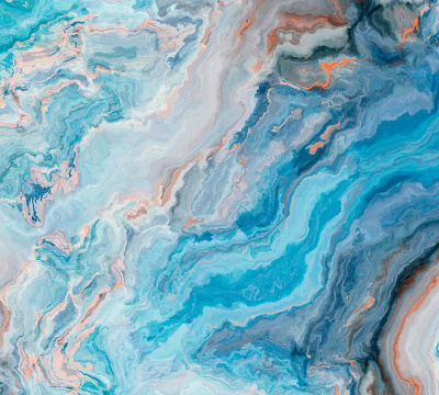 Фотообои Голубой мрамор