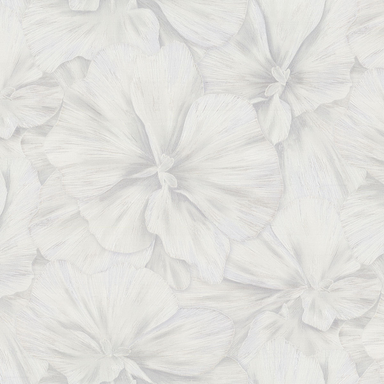 8075-00 Обои флизелиновые Luna, мотив белый 1,06x10,05м