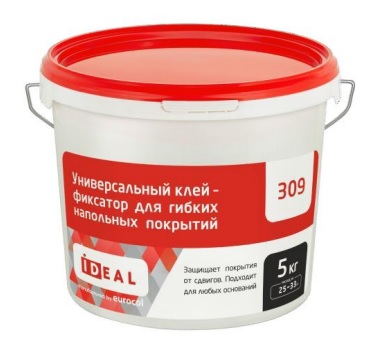 Клей-фиксатор Ideal 309 водно-дисперсионный (5кг)