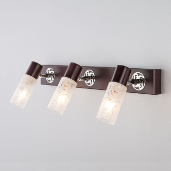 Светильник СПОТЫ - 21130/3 хром/венге