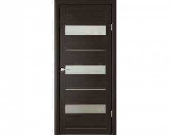 Полотно дверное 700 венге 3D МИКРОФЛЕКС (L20) Матовое стекло