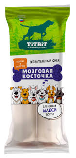 Лакомство Titbit д/соб Мозговая косточка д/макси пород 250г