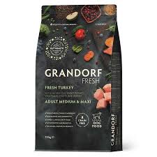 Корм Grandorf Fresh д/соб Adult Med/Maxi д/сред/круп пород Индейка/Батат 10кг