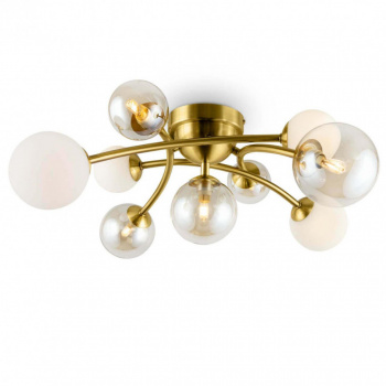 Люстра подвесная "Freya Bethany"белый/золото G9*9*28Вт (18 м2)