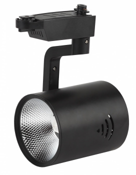 Светильник трековый TR1 - 30 BK   ЭРА 30Вт черный COB