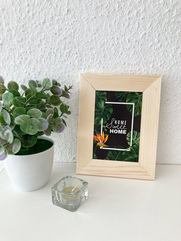 Кл-020 Ключница МДФ, дерево 15х20 см