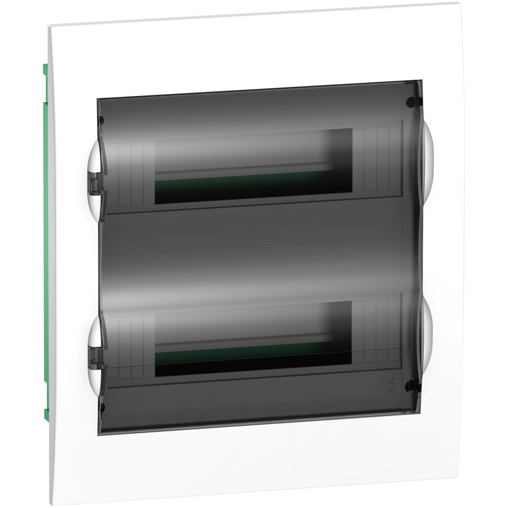 EZ9E212S2FRU Бокс встраиваемый Systeme Electric City9 с проз. дв. 2ряд-24мод IP40,IK07,63А,2 клеммы