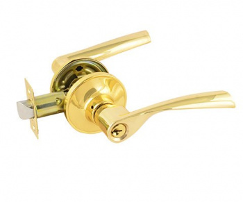 Защелка ЗВ-2-01 /ключ-фикс./ Мат. Зол./ "НОРА"