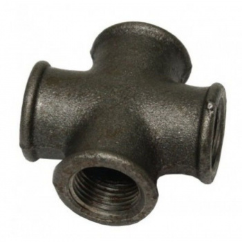 Крестовина черная ДУ-25