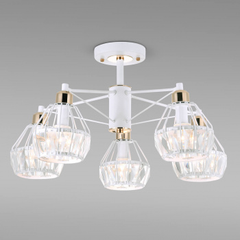 Светильник Lord подвесной белый Е14*5*40W 70075/5