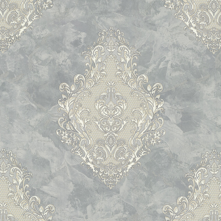 9209-23 Обои флизелиновые Umbria, мотив серый 1,06x10,05м