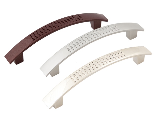 1327017 Ручка-скоба С6-96 пластик, металлик