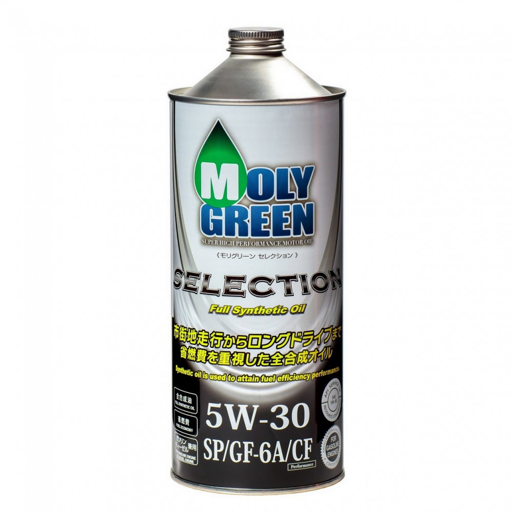 470086 Масло моторное 5W30 Molygreen Selection SP GF-6A CF Синтетическое 1л