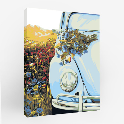 Lp13-637 Картина по номерам Нежный пейзаж 40х50 см.