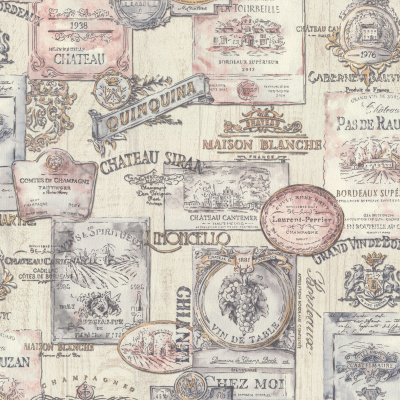 7220-01 Обои флизелиновые Bordeaux, мотив светло-бежевый 1,06x10,05м