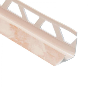 Раскладка д/внутр. углов мрамор светло-бежевый 9-10 мм/2,5м