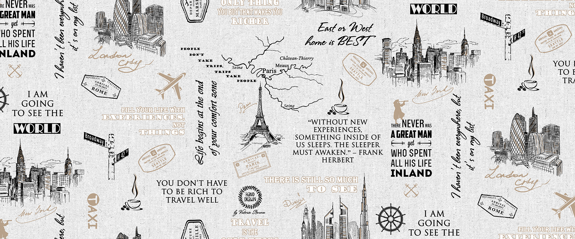 989841 Обои флизелиновые Discovery 2.0, мотив серый 1,06х10.05м