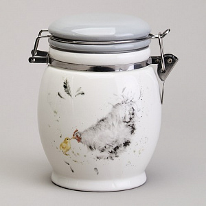 БАНКА LEFARD "FUNNY HENS" 11,5*15 СМ 700 МЛ 