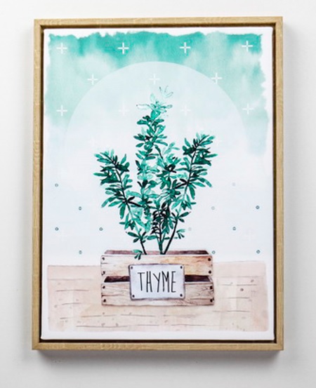 196260 Постер Комнатный цветок 30х40х2,5см