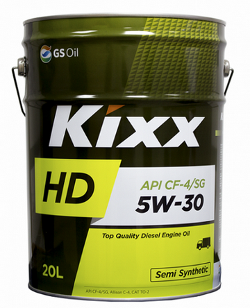 L5257P20E1 Масло моторное 5W30 CF-4-SG GS KIXX HD 20л полусинтетическое!!