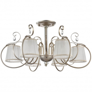 Люстра потолочная"Freya Simone" бронза Е14*6*40Вт (23 м2)