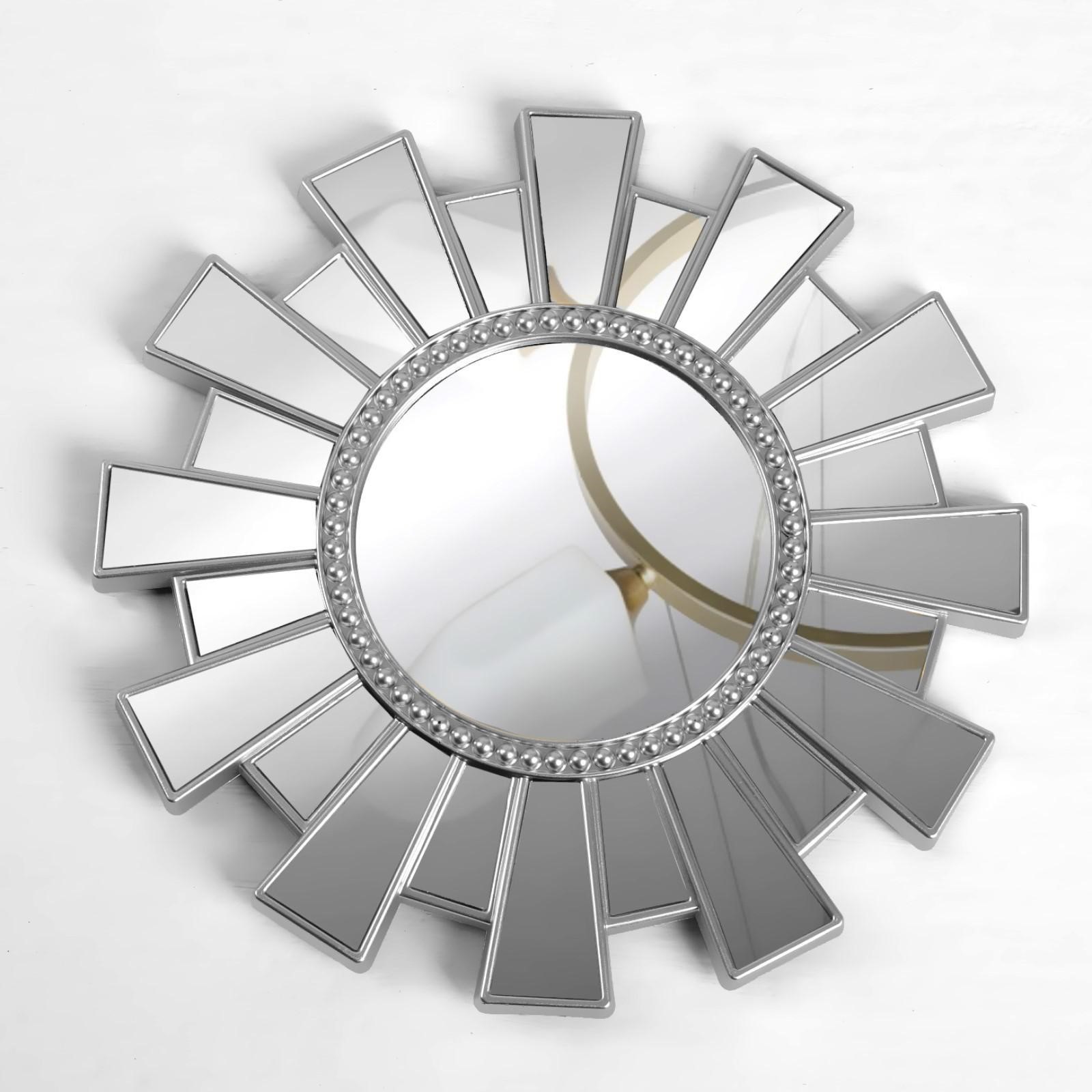 4429350 Зеркало наст пласт круг СВЕТ d11 24,5см б увел МИКС