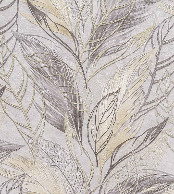 10708-04 Обои флизелиновые Хлоя мотив коричневый 1,06×10м