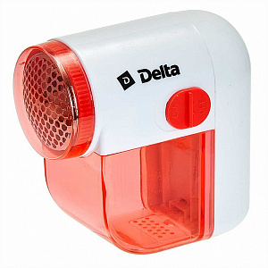 Машинка для стрижки катышков DELTA DL-258  белый с оранжевым