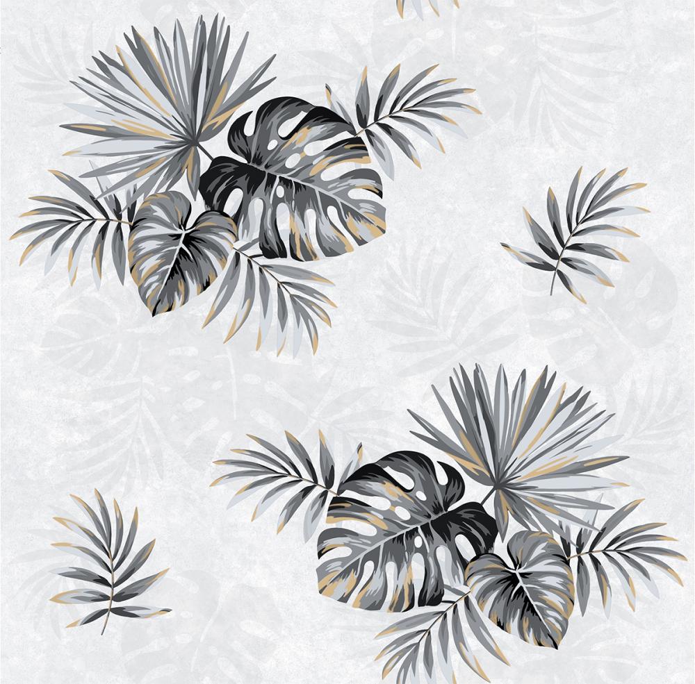 ЦВ-00001006 Обои бумажные Оазис мотив синий 0,53х10,05м