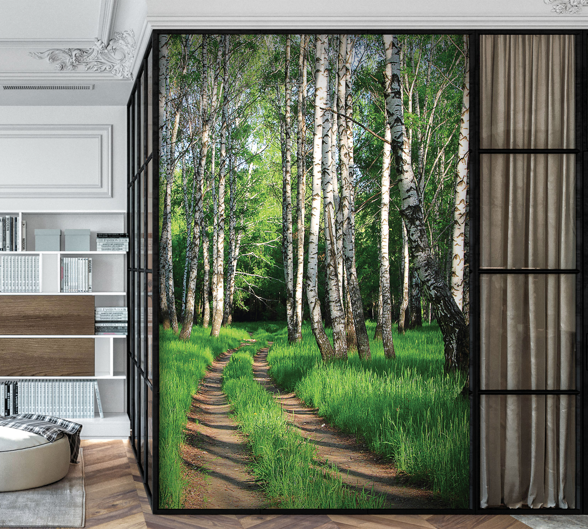 тропинка в роще