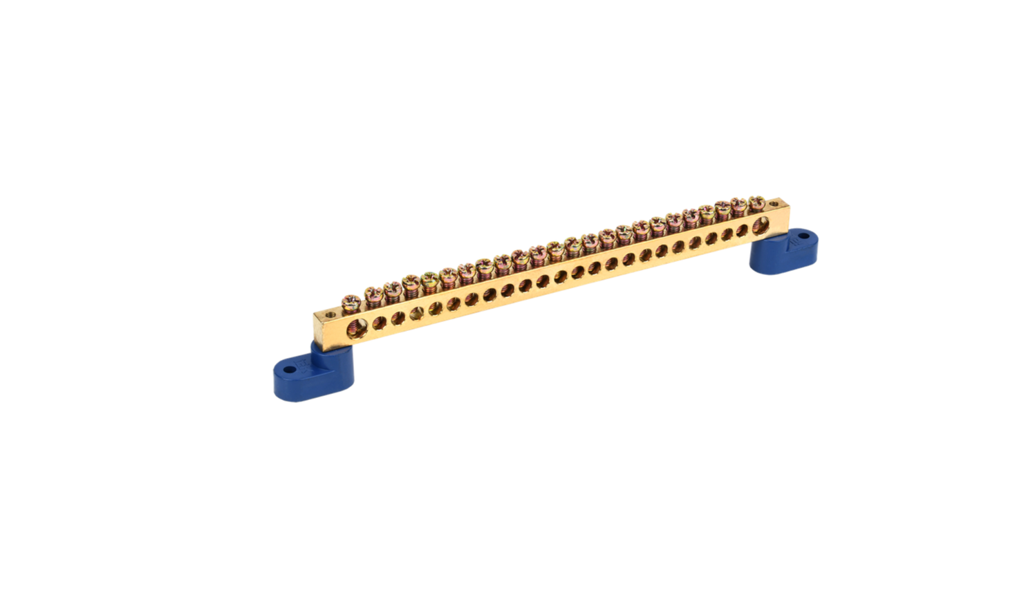 YNN10-812-24C2-K07 Шина нулевая IEK на двух угловых изоляторах 8х12-24-У2-С
