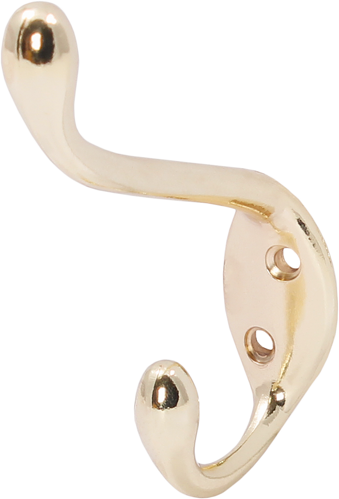 LK0404GO Крючок для пальто и шапки, большой золото