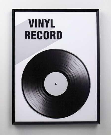 2019712 Постер Пластинка 45х60х3,5см