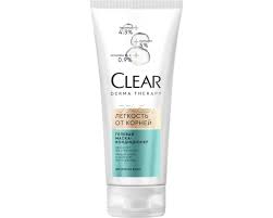 Маска д/волос Clear derma therapy Легкость от корней гелевая 200мл не марка