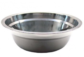 Миска, диаметр: 20 см, нерж. сталь Дружба