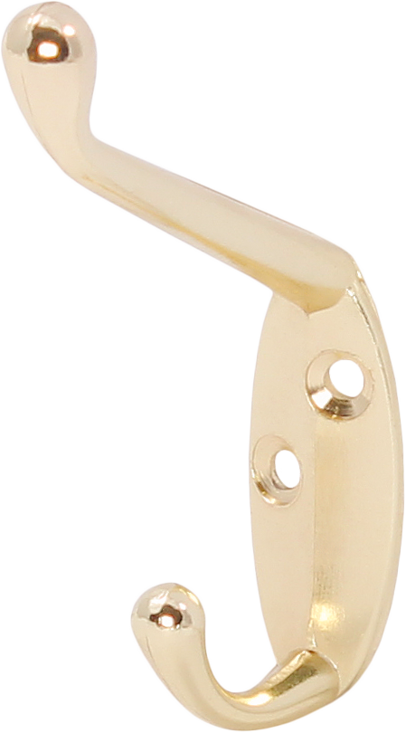 LK0401GO Крючок для пальто и шапки, легкий, золото