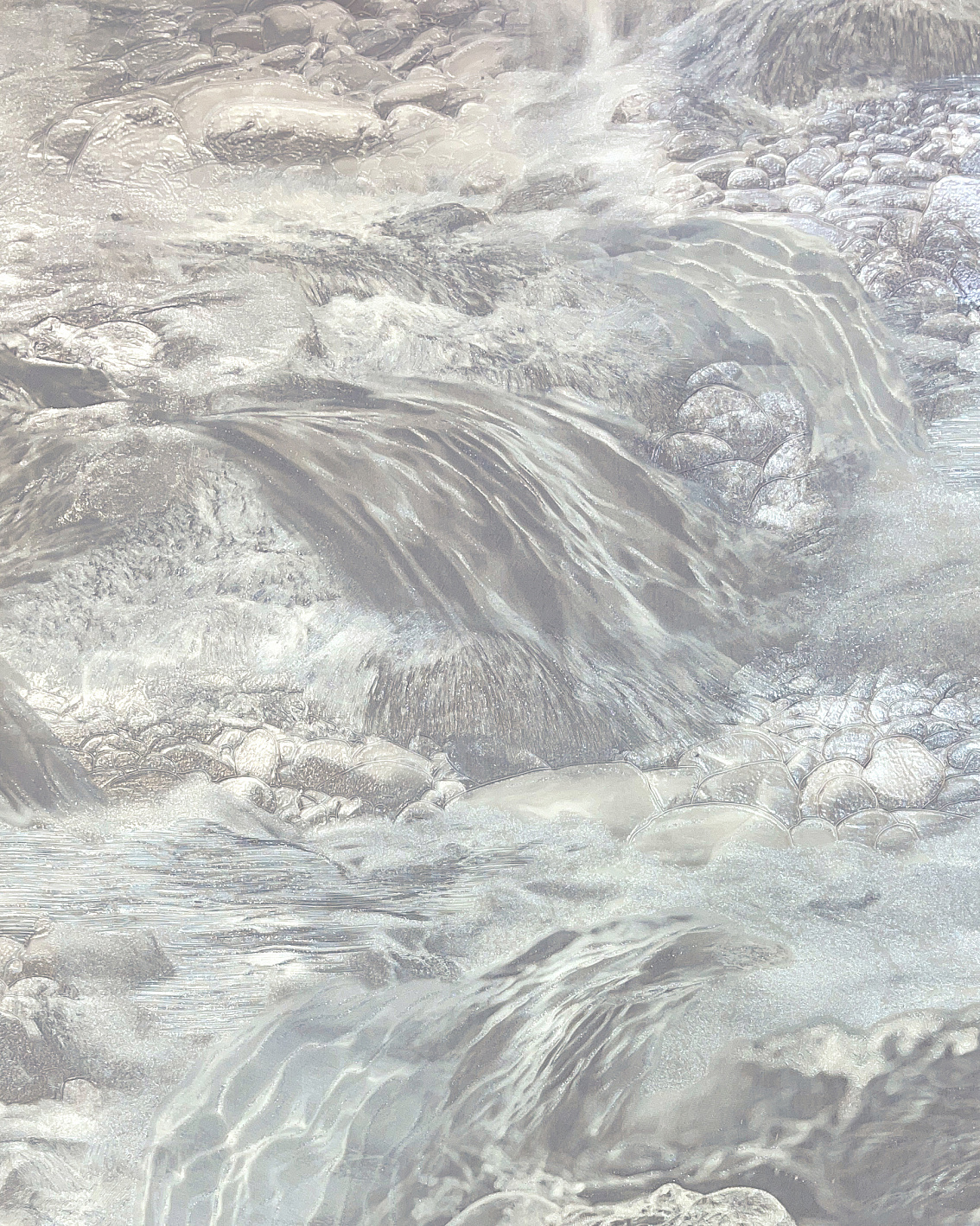 SL8741-23 Обои флизелиновые Lesoto, мотив холодный бежевый 1,06x10м