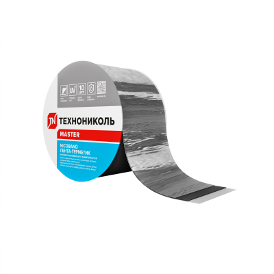 Лента гидроизоляционная NICOBAND 3мх10см серебристый