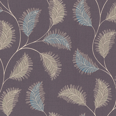 6042-13 Обои флизелиновые Nika, мотив темно-коричневый 1,06x10,05м