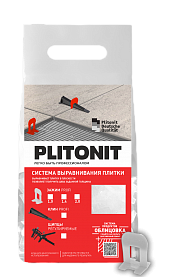 PLITONIT зажим SVP-PROFI, 1 мм., 500 шт в пакете