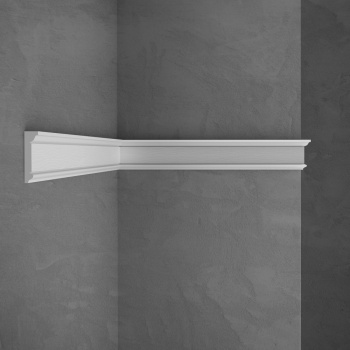 Молдинг настенный ударопрочный Stenopol 60х17х2000мм