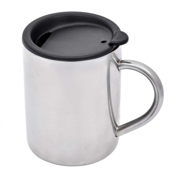 Термокружка 360 мл, с крышкой, НЕРЖАВЕЮЩАЯ сталь 