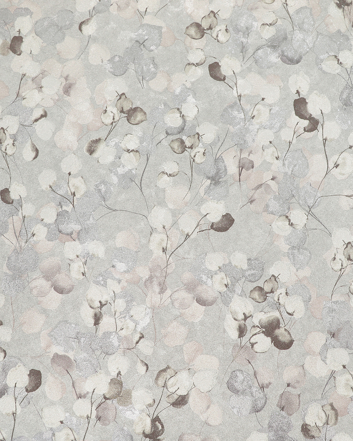 E106309 Обои флизелиновые Lunaria, мотив серый-коричневый 1,06x10,05м