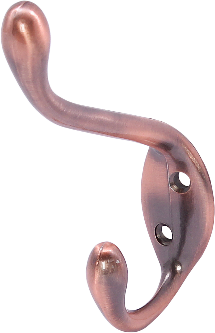 LK0404CU Крючок для пальто и шапки, большой медный