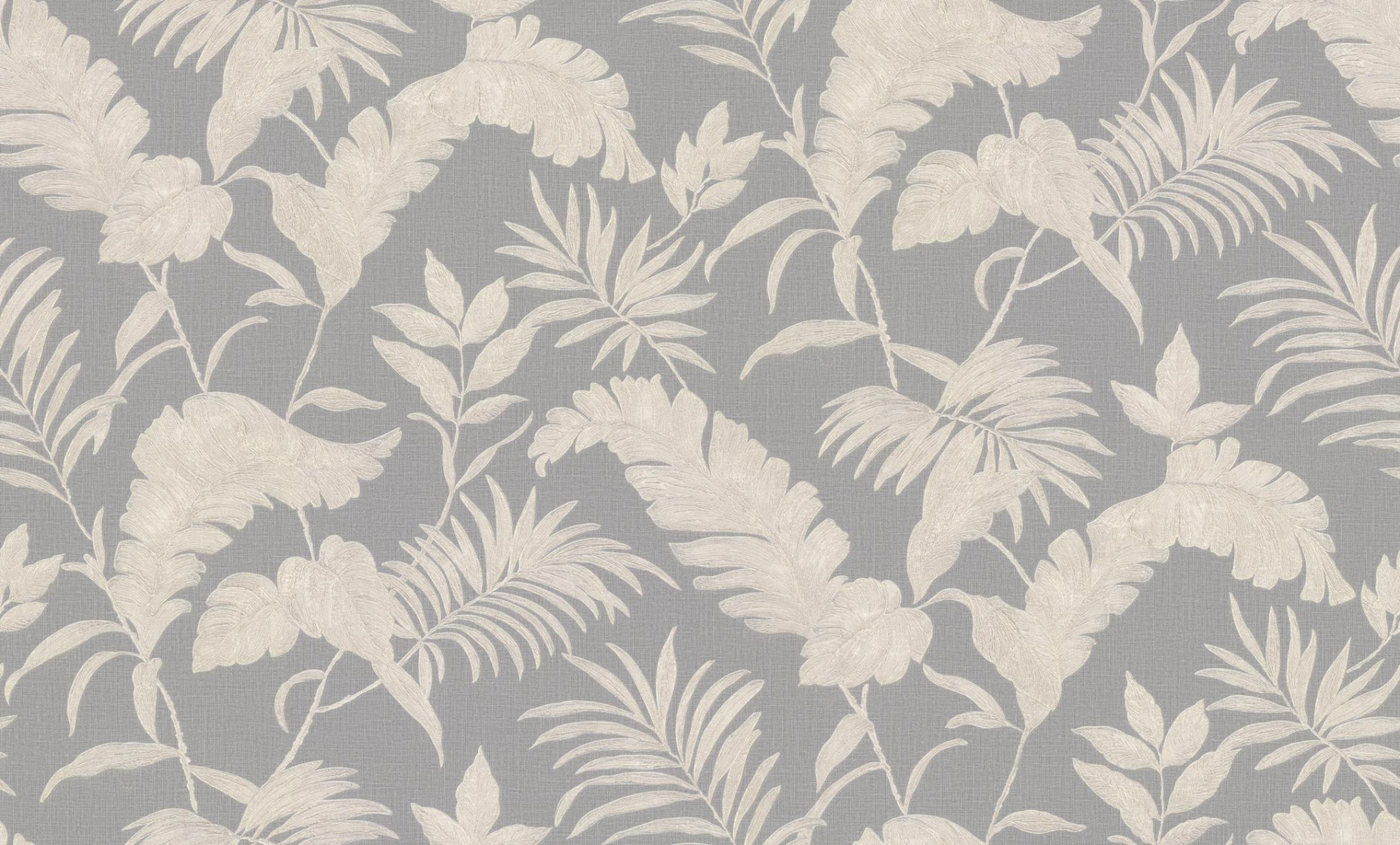 FM71989-42 Обои флизелиновые Tropicanis мотив серый 1,06х10,05м