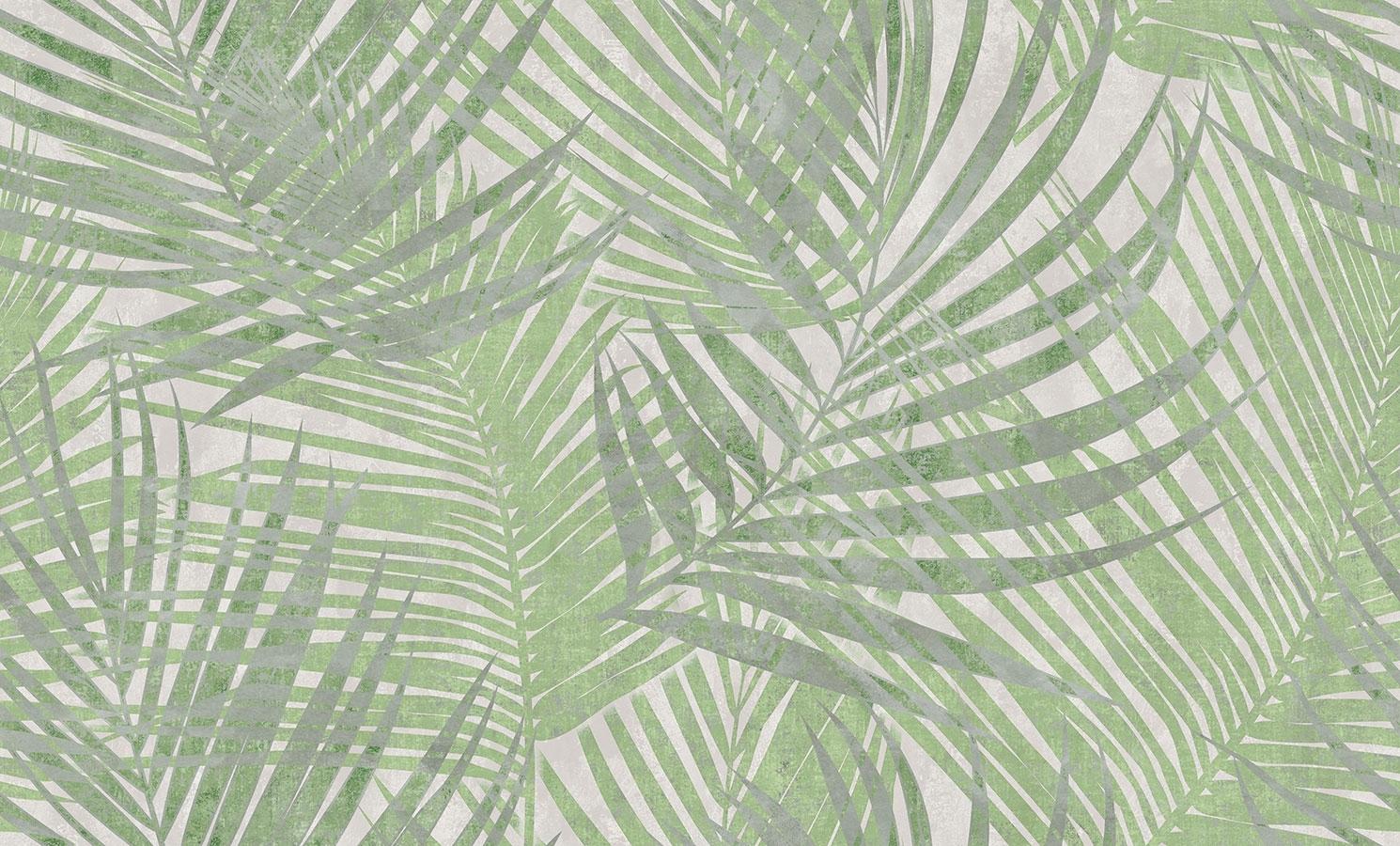 650761 Обои флизелиновые Mousson, мотив зелёный 1,06х10м